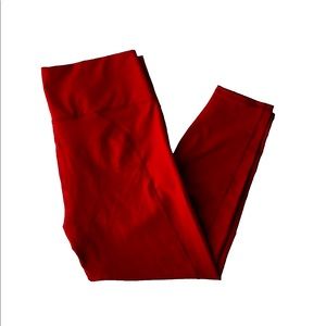 Never Worn red fabletics Yoga pants